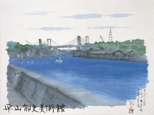 尾道と向島を結ぶ 尾道大橋と新尾道大橋